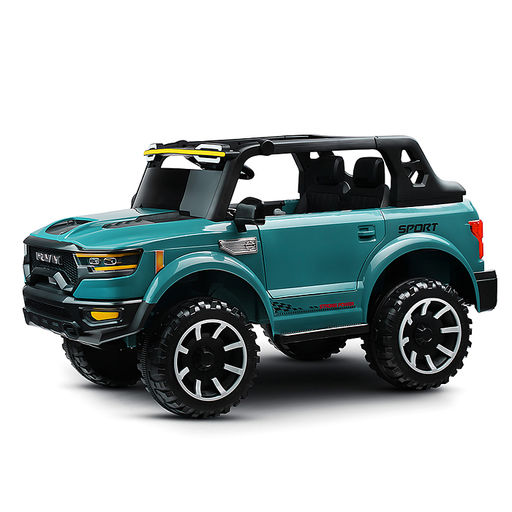 Электромобиль детский "Крутой внедорожник" (цвет ультрамарин)