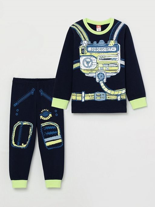 CRB wear/CSBB 50020-41 Комплект для мальчика (джемпер, брюки), темно-синий/Ex.Cherubino