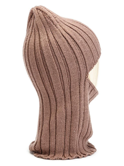 Шапка жен. шерсть+акр LB-N88046 cacao - Labbra фото 2
