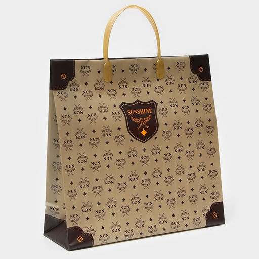 Цена за 10 шт. Пакет «Брендовый», мягкий пластик, 30×30 см, 100 мкм