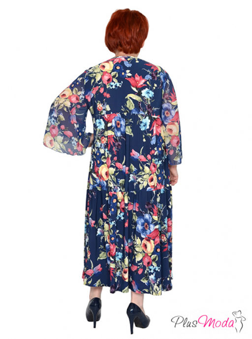 Платье Модель №1558 размеры 44-84 - Plusmoda фото 8