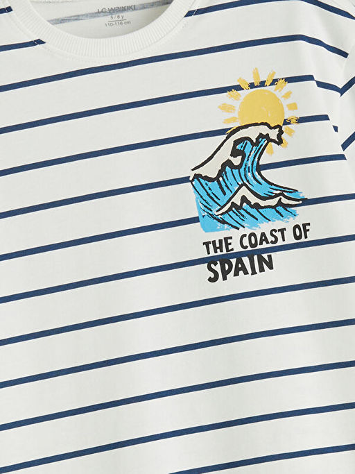 ?izgili Bask?l? Erkek ?ocuk Ti??rt