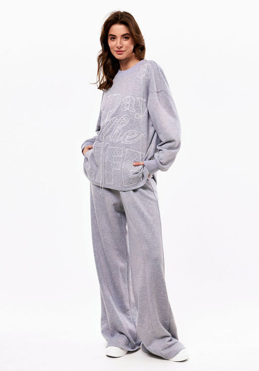 Костюм KaVari 8019.1 серый  фото 9