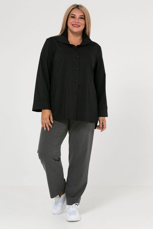 Рубашка Luxury Moda 1162 черная