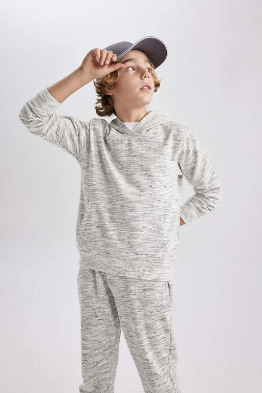 Толстовка с капюшоном для мальчика - Defacto фото 3