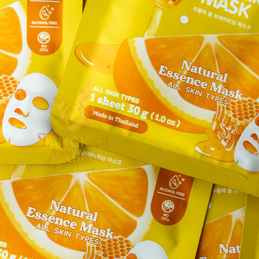 Маска для Лица Тканевая Осветляющая Апельсин и Мед JOJI
30 гр фото 23