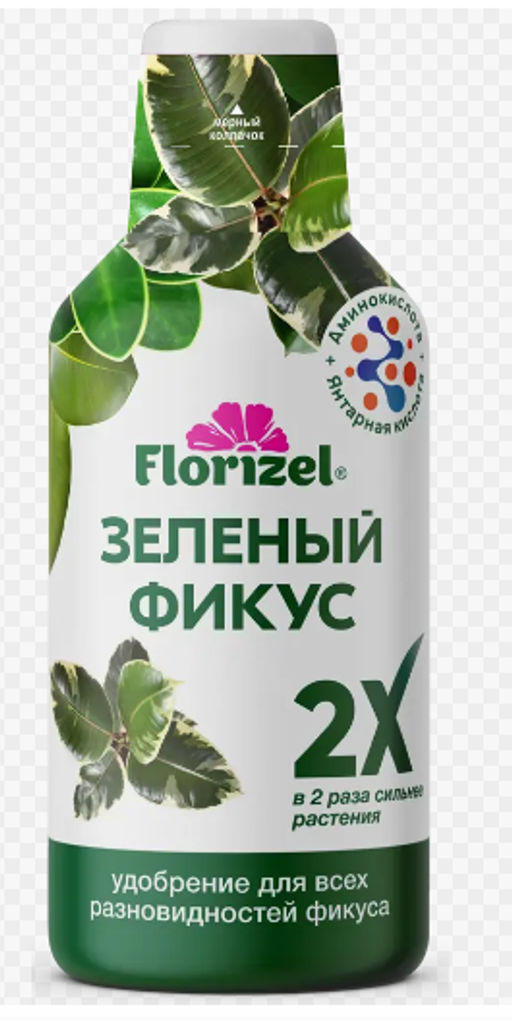 БМ Зеленый фикус 0,350 мл.удобрение (1/15шт)