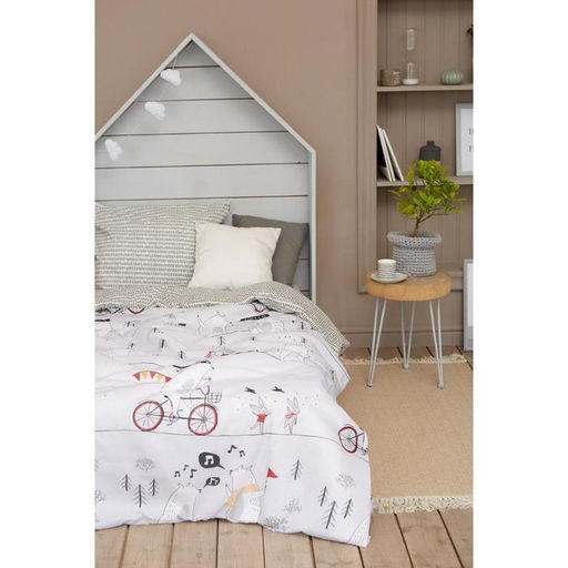 Постельное белье Этель 1.5 сп Brave bear 143х215 см, 150х214 см, 50х70 см -1 шт,100% хлопок, бязь  фото 7