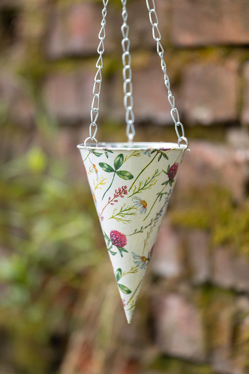 Заготовка для декорирования Love2art MG-017 кашпо оцинкованный металл 16 х 9 х 9 см СК/Распродажа 9х16 подвесное  фото 4