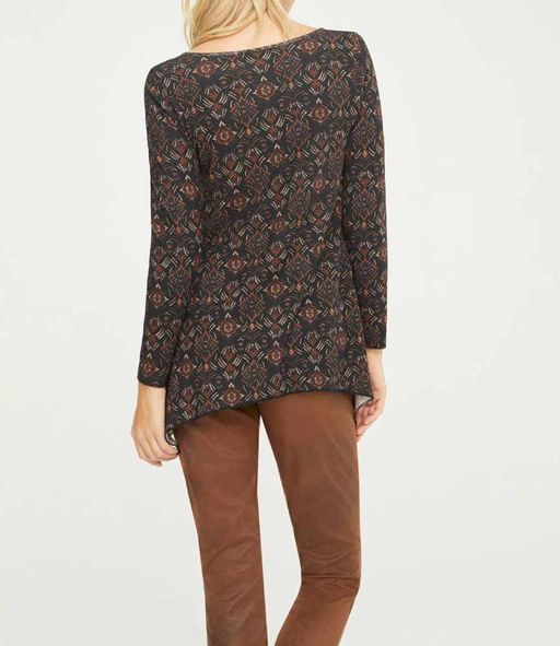 Блузка, черно-пестрая - Linea tesini фото 4