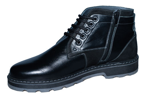 Ботинки мужские из натуральной кожи НАТУРАЛЬНЫЙ МЕХ - Dynamic фото 2