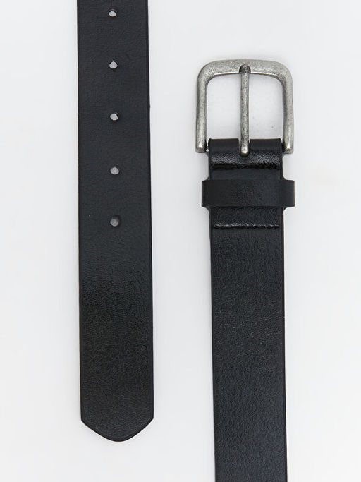 Deri G?r?n?ml? Erkek Kemer