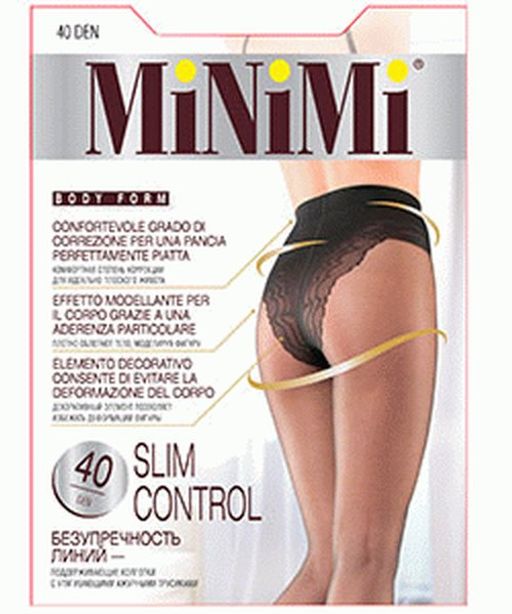 Колготки Minimi SLIM CONTROL 40 /Body Slim 40/ (100/10) - nero  фото 2