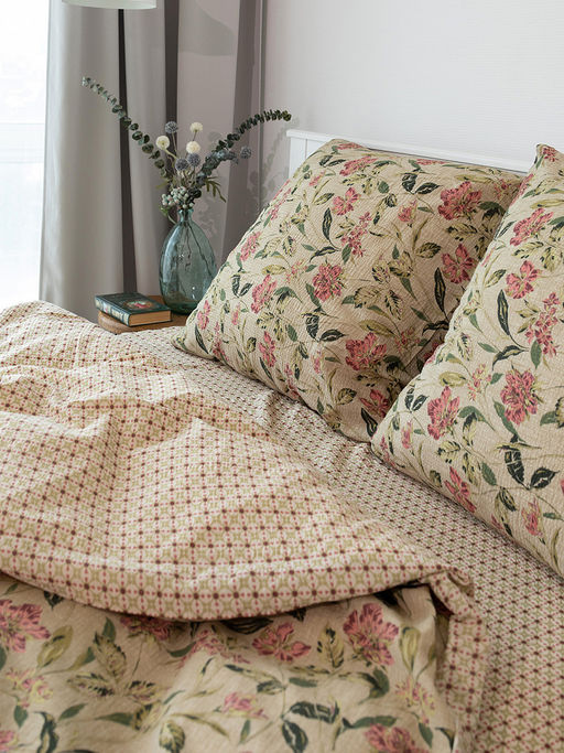 Комплект постельного белья 1,5-спальный зелёный бязь