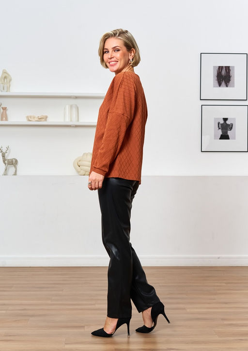 джемпер хлопок 95%, эластан 5% - Lavelis фото 4