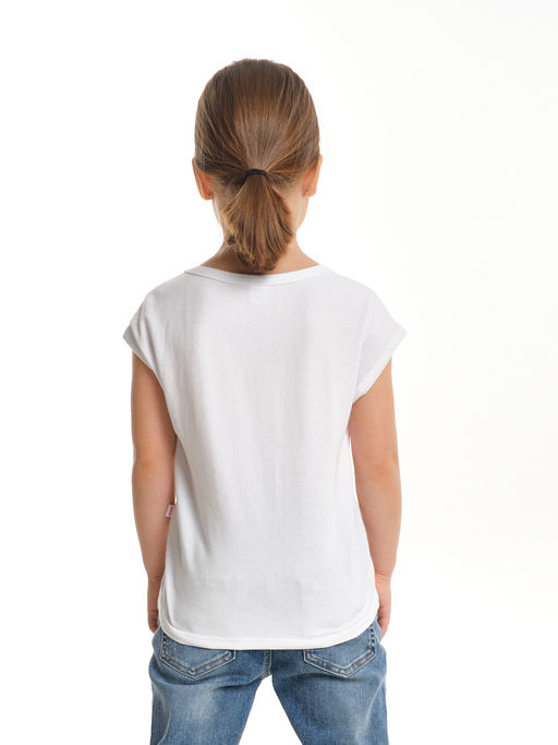 Футболка для девочки UD 2854 желтый - Mini maxi фото 8