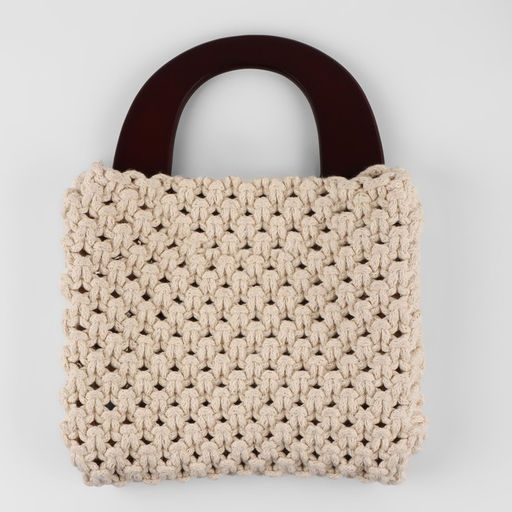 Ручки для сумки деревянные, 11.5×17 см, цвет коричневый