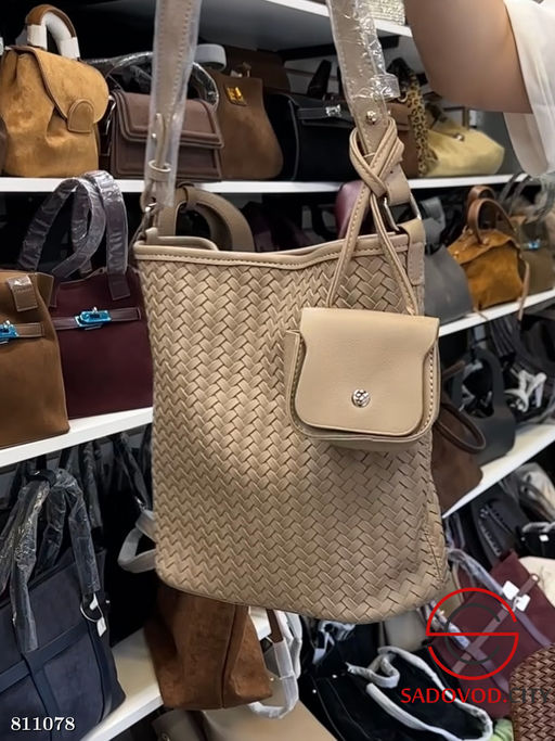 Сумка женская в комплекте косметичка - Bruno фото 3