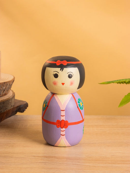 Японская кукла кокеши «Зои», 7×7.5×15 см