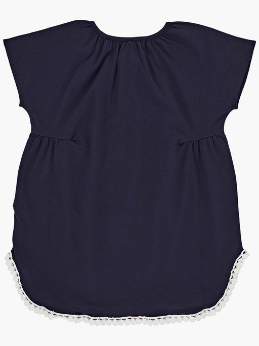 Футболка для девочки UD 1358 т.синий - Mini maxi фото 4