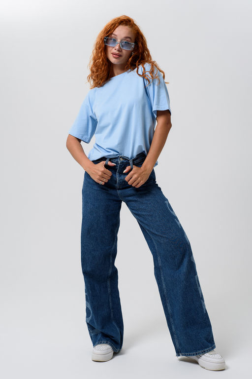 Футболка оверсайз женская 14415/1