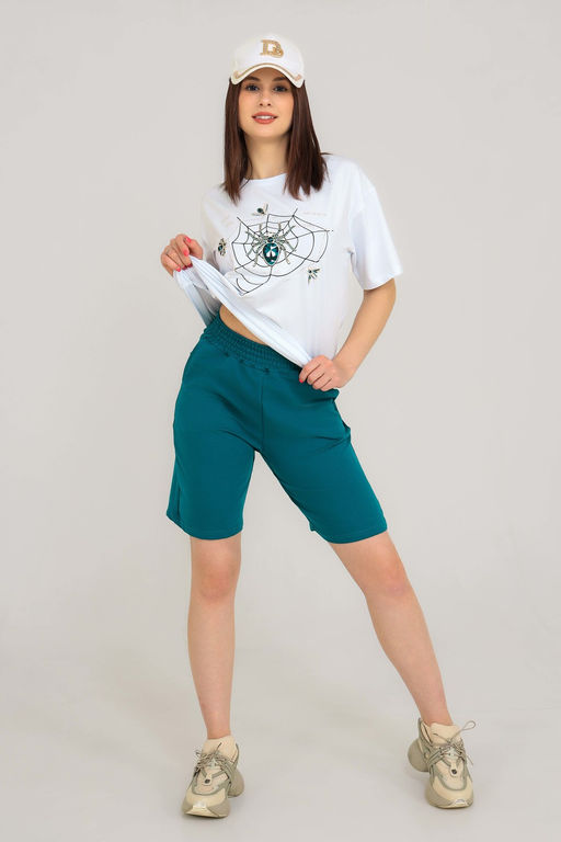 Шорты Натали 21586 из хлопка с полиэстером  фото 12