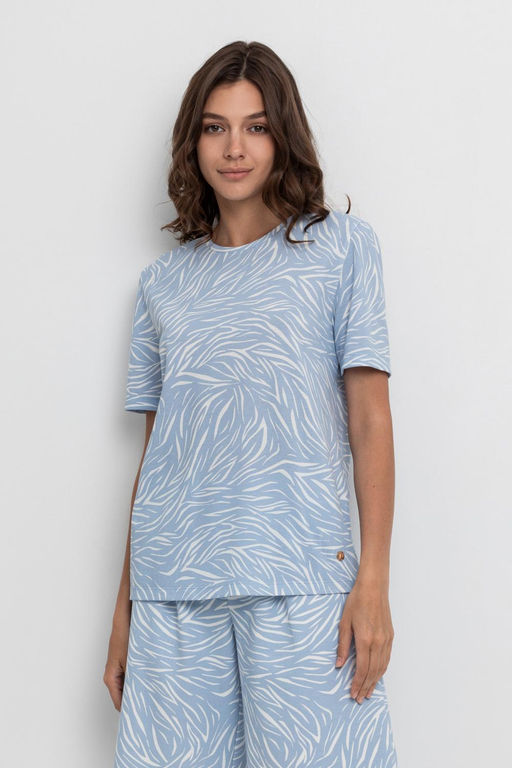 VERY NEAT _ ЕВТ 3226/голубой,пробуждение фуфайка жен