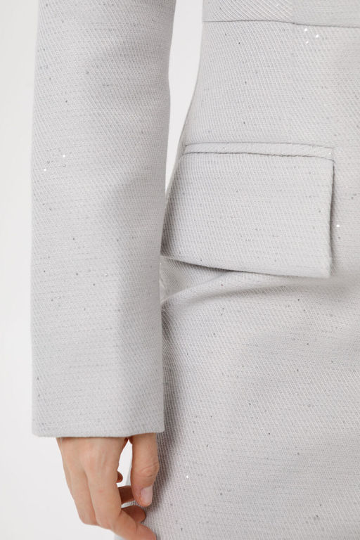 Платье Pirs 6340 серый  фото 4