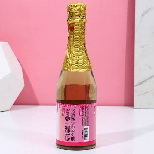 Гель для душа шампанское Море счастья!, 500 мл, аромат цветов, Чистое счастье  фото 3