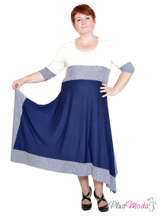 Платье Модель №123 размеры 50-72 - Plusmoda фото 6