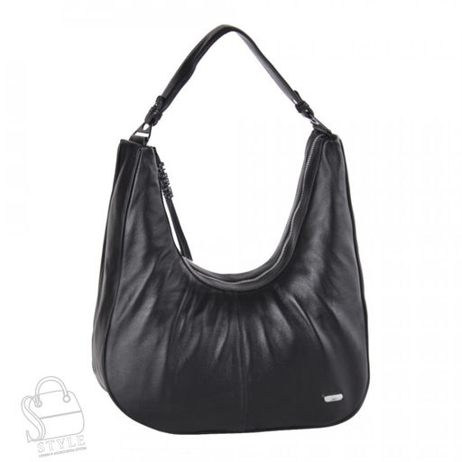 Сумка женская кожаная 99516 black Velina Fabbiano-Safena в Новосибирске