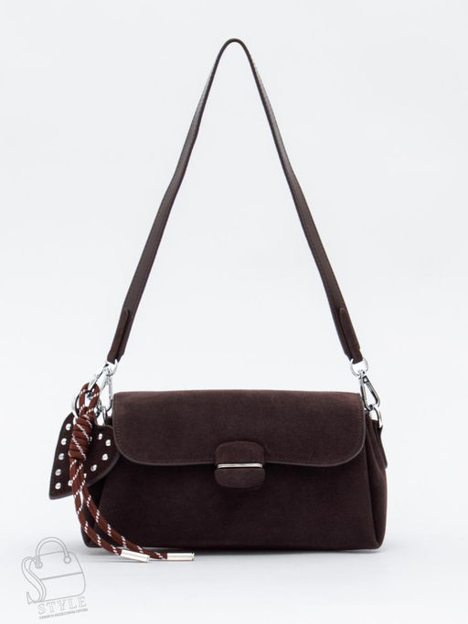 Сумка женская кожаная 6660VG coffee Vitelli Grassi