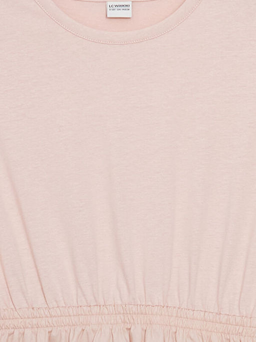 Bisiklet Yaka K?z ?ocuk Elbise