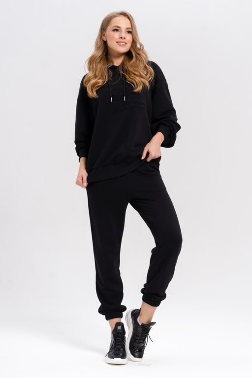 Брюки М-485 черные - А+б коллекция фото 2