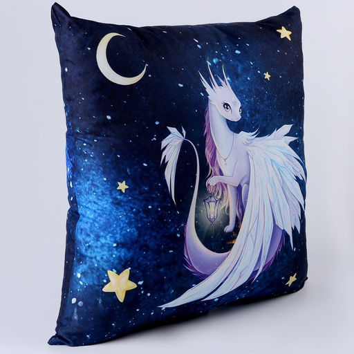 Подушка квадратная Лунный дракон - Mni mnu фото 4