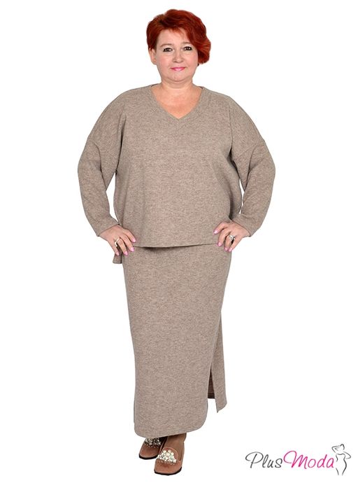 ЮБКА МОДЕЛЬ №1523 РАЗМЕРЫ 44-84 - Plus moda фото 4