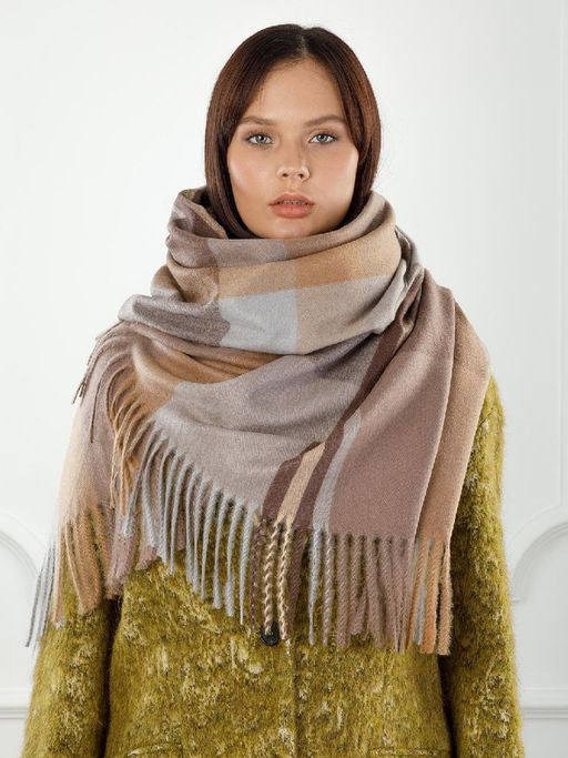 Палантин жен. шерсть+хл+акр 68х180 LG72-285-16 - Labbra фото 4