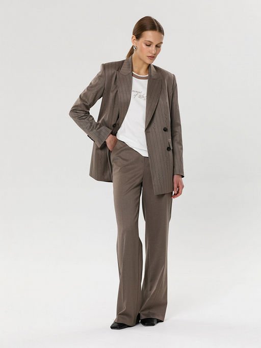 Брюки клёш со стрелками