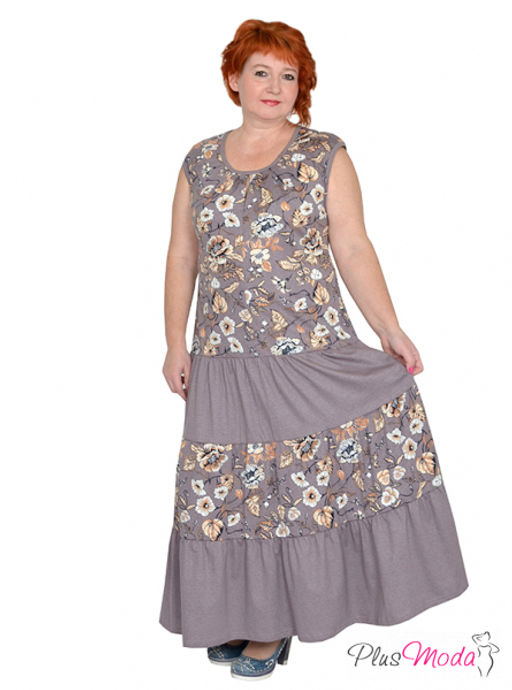 Платье Модель №1220 размеры 44-84 - Plusmoda фото 6