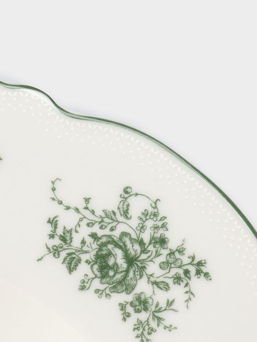 Тарелка глубокая WY Emerald Essence, 200 мл, d=21.5 см, фарфор, белая