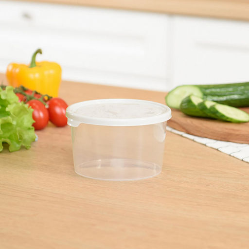 "Helsinki" Контейнер для продуктов пластмассовый "Artichoke" 0,75л, д13см, h7,8см, пепельный жемчуг, подходит для СВЧ (Россия)