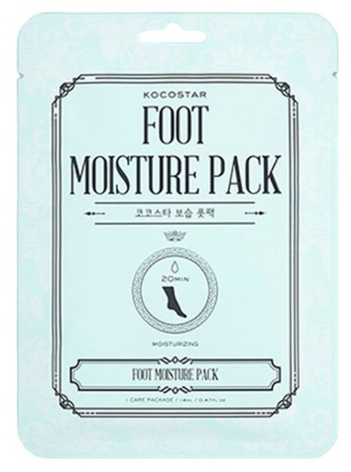 KOCOSTAR FOOT MOISTURE PACK Увлажняющая маска-носочки для ног
