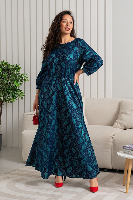 Платье Ж-01-1 букет - Angelika фото 3