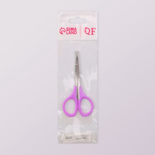 Цена за 5 шт. Ножницы, безопасные, прямые, 9 см, МИКС