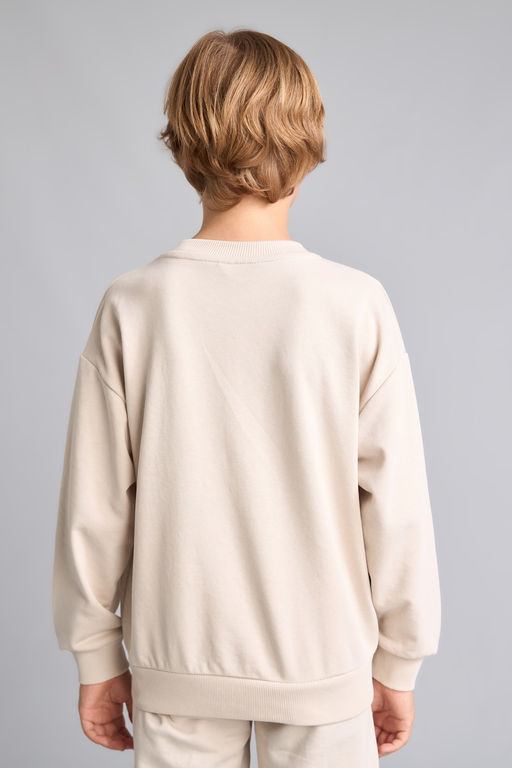 Oversize Bisiklet Yaka Sweatshirt Erkek _ocuk - Defacto фото 5