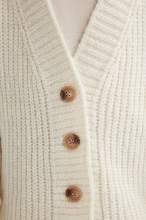 Трикотажный кардиган для девочек с V-образным вырезом - Defacto фото 8