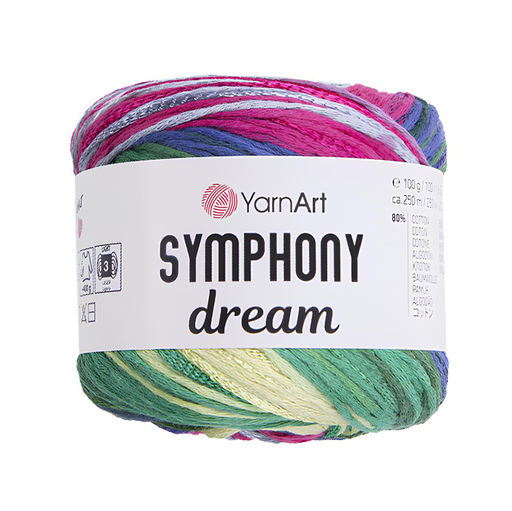 Цена за 4 мотков пряжи SYMPHONY DREAM