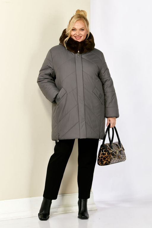 Куртка SHETTI 2205 стальной