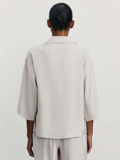 Блузка свободного кроя из вискозы / Zarina  фото 5