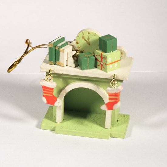 Елочная игрушка - Камин 90YY61/504 K - Idh фото 3